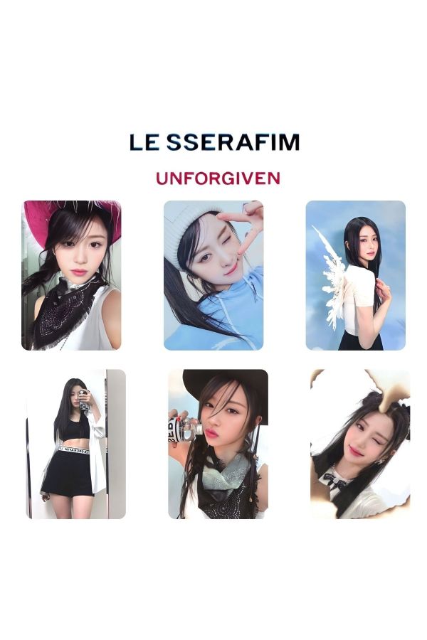 Le Sserafım Yunjin &#34; Unforgiven &#34; Pc Set