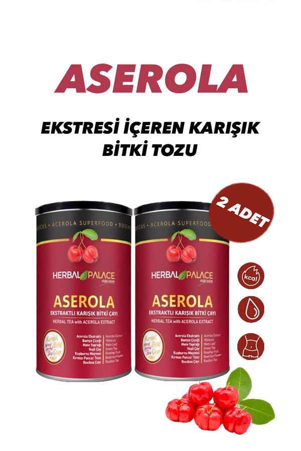 Aserola Ekstresi Içeren Karışık Bitki Tozu