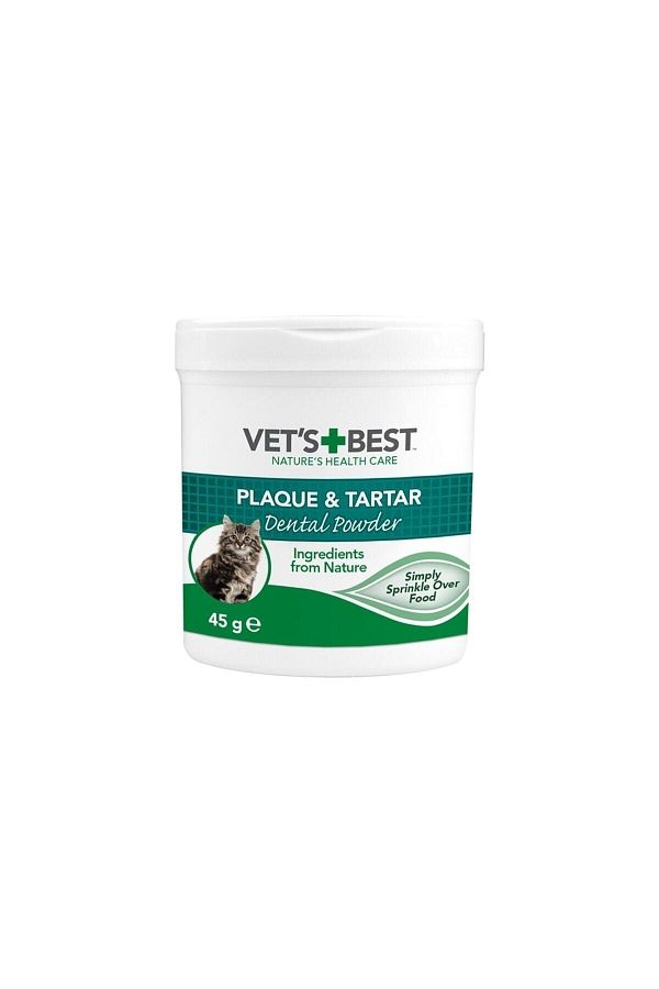 Kediler Için Plak Ve Tartar Önleyici Ağız Bakım Tozu 45 Gr