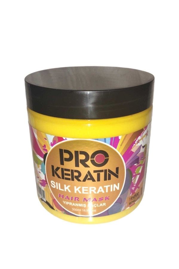 Pro Keratin Saç Maskesi Yıpranmış Saçlar Sarı_0