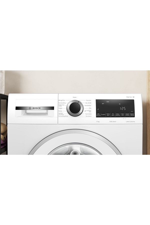Bosch Wga142x2tr 9 Kg 1200 Devir A Enerji Sınıfı Beyaz Çamaşır Makinesi - Görsel 3
