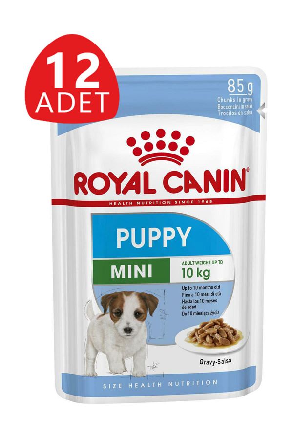 Puppy Küçük Irk Yavru Köpek Pouch Konserve 85 gr 12 Adet
