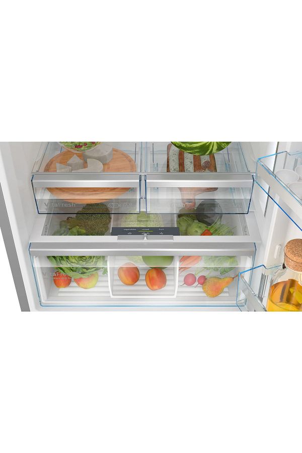 Bosch Serie 8 Alttan Donduruculu Buzdolabı 186 X 75 cm Kolay Temizlenebilir Inox - Görsel 4