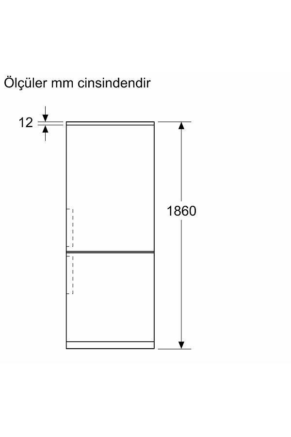 Bosch Serie 8 Alttan Donduruculu Buzdolabı 186 X 75 cm Kolay Temizlenebilir Inox - Görsel 7