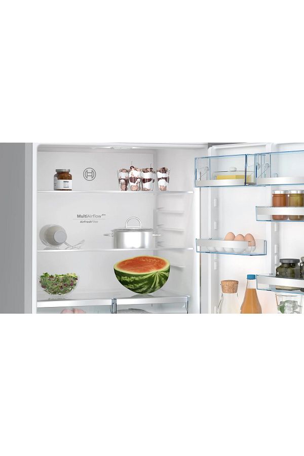 Bosch Serie 8 Alttan Donduruculu Buzdolabı 186 X 75 cm Kolay Temizlenebilir Inox - Görsel 5