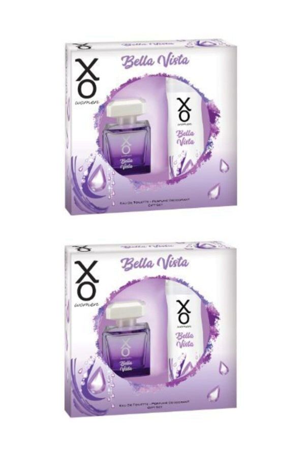 Bella Vista Women Edt 100 Ml + Deodorant 125 Ml X 2 Adet