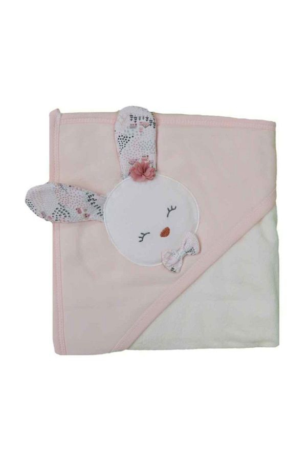 Bebe Bebek Havlusu Somon 100925 İlke Bebe