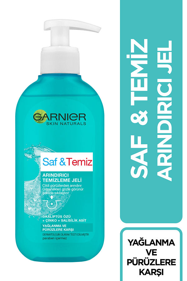 Saf & Temiz Yağlanma Ve Pürüzlere Karşı Temizleme Jeli 200ml