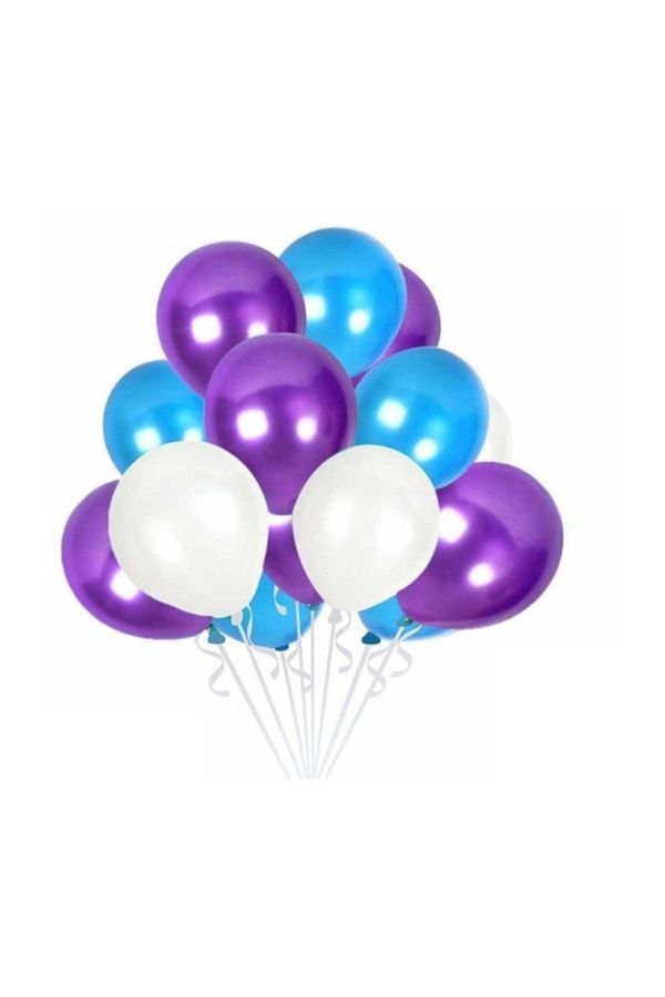 Konsept Balonlar Metalik Parlak 30-35 Cm Helyum Ve Normal Hava Uyumlu