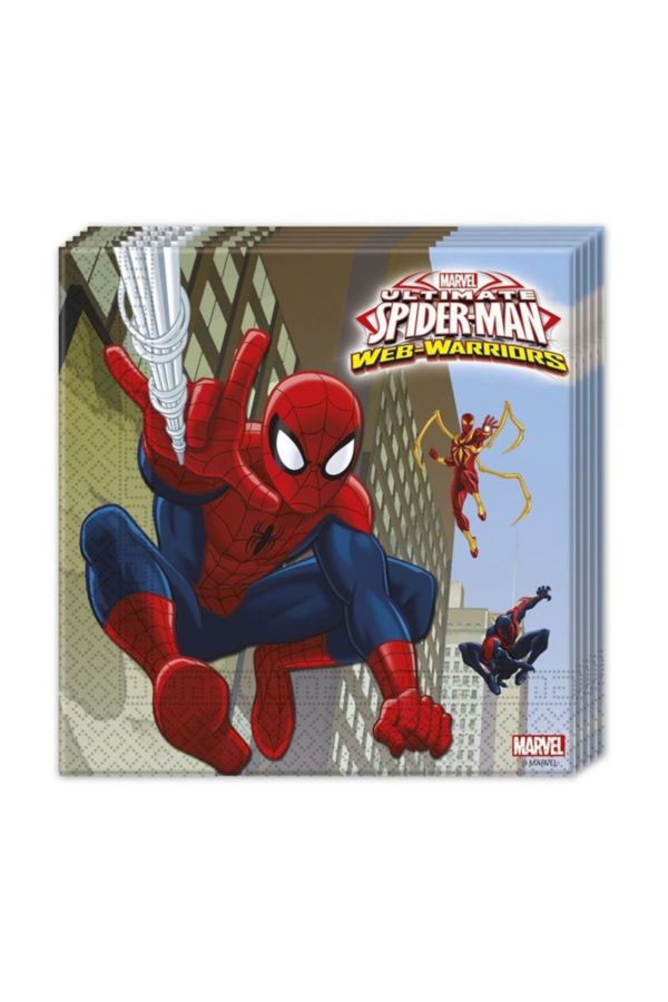 Ultimate Spiderman Kağıt Peçete 16 Adet