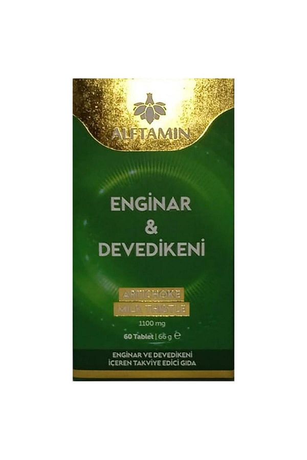 Aftamin Enginar & Devedikeni 1100 Mg 60 Tablet