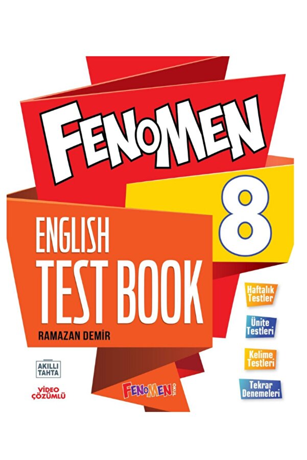FENOMEN 8.SINIF ENGLISH TEST BOOK SORU BANKASI