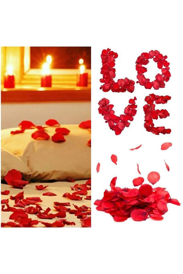 500 Adet Kırmızı Gül yaprakları Evlilik Teklifi Gül Yaprağı