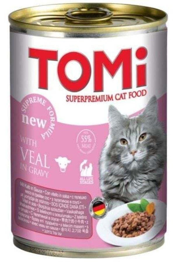 Tomi Dana Etli Yetişkin Kedi Maması 400 Gr