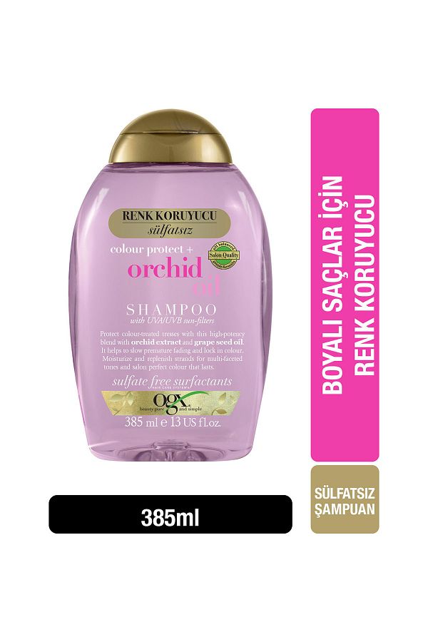 Orchid Oil Sülfatsız Şampuan 385 ml