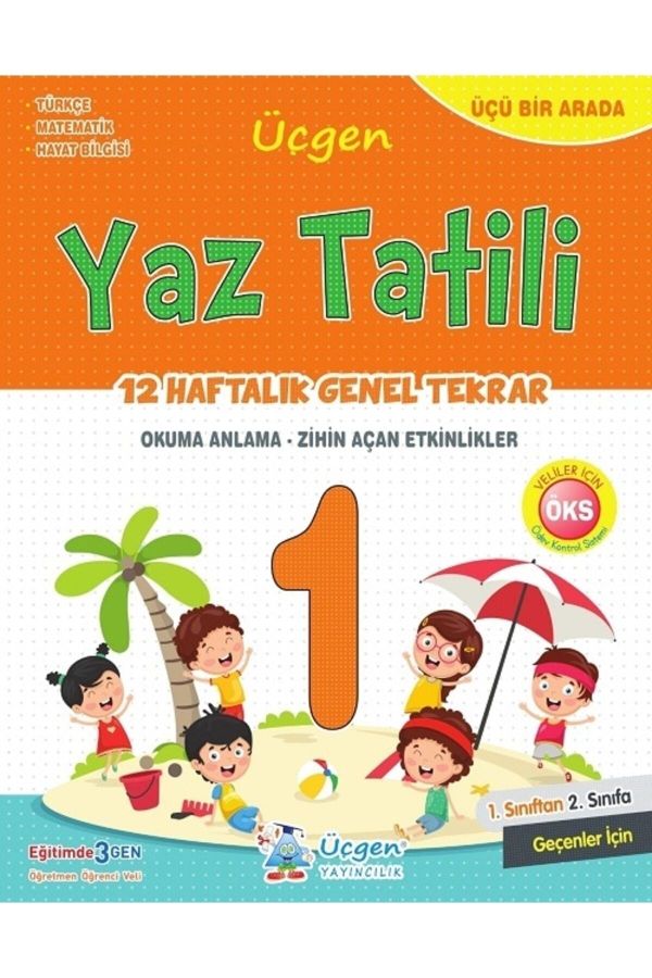 Üçgen 1.sınıf Yaz Tatili 12 Haftalık Tekrar