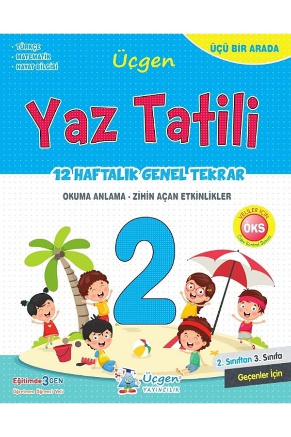Üçgen 2.sınıf Yaz Tatili 12 Haftalık Tekrar