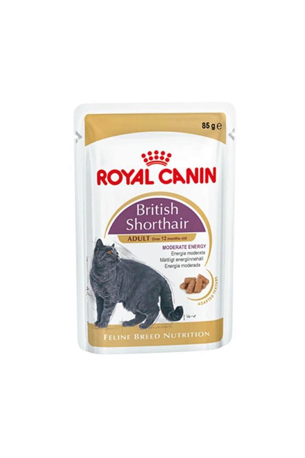 British Shorthair Adult Pouch Yetişkin Kedi Konservesi 85gr.