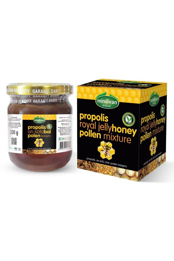 Propolis Arı Sütü Bal Polen 230 gr