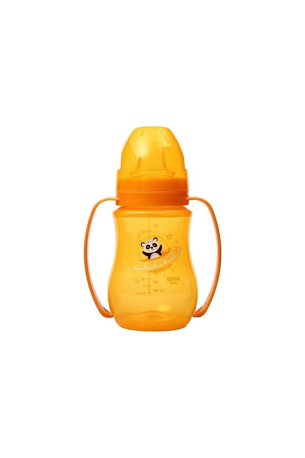 Galaxy Akıtmaz Alıştırma Bardağı 250 ml Turuncu