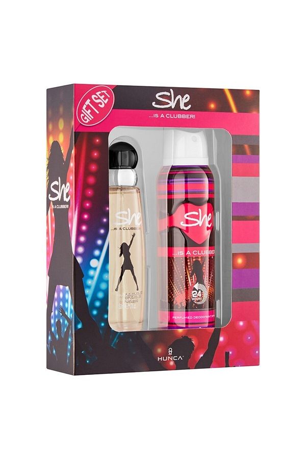 Kofre Kadın Parfüm 50 ml Deodorant 150 ml Clubber