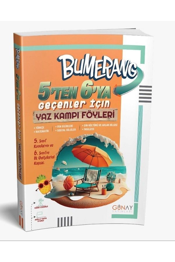 5'ten 6'ya Yaz Kampı Föyleri