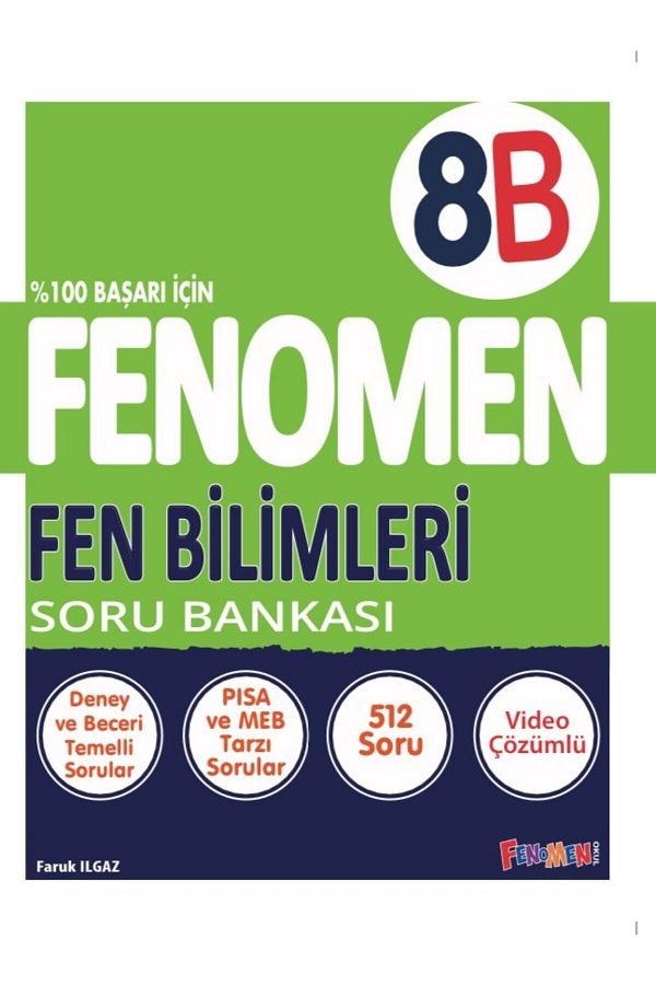 8. Sınıf Lgs Fen Bilimleri Soru Bankası (B)