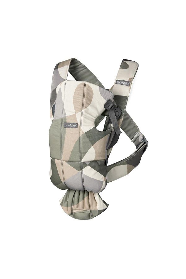 Kanguru Mini 3D Cotton Print / Khaki Green