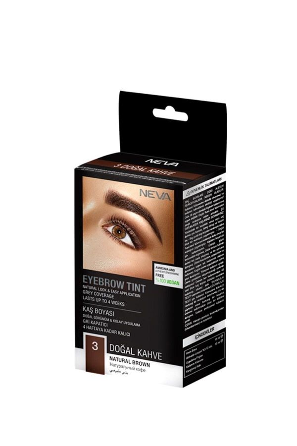 Eyebrow Tınt Kaş Boyası 15ml (vegan) 3 Doğal Kahve