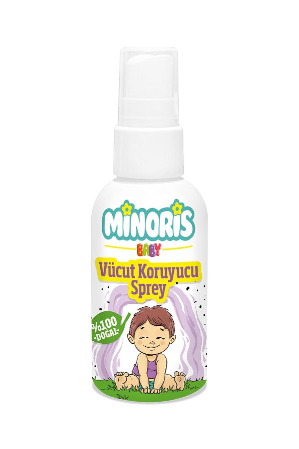 Baby Organik Vücut Koruyucu Sprey 100 ml Vegan