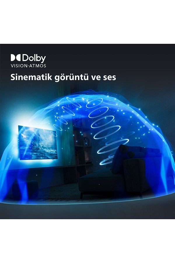Philips 65OLED808 65" 165 Ekran Uydu Alıcılı 4K Ultra HD Smart Ambilight LED TV - Görsel 6