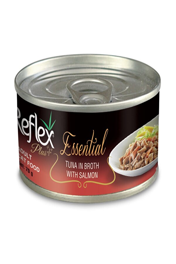 Plus Essential Ton Balığı Somonlu Kedi Konservesi 70 gr