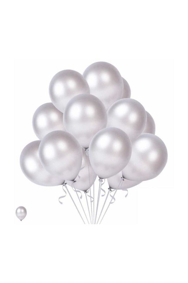 Konsept Balonlar Metalik Parlak 30-35 Cm Helyum Ve Normal Hava Uyumlu