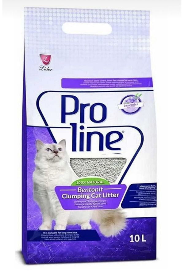 lavantalı topaklanan kedi kumu 10 L