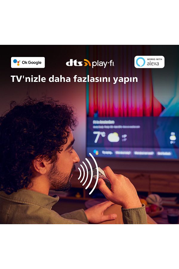Philips 65OLED808 65" 165 Ekran Uydu Alıcılı 4K Ultra HD Smart Ambilight LED TV - Görsel 9