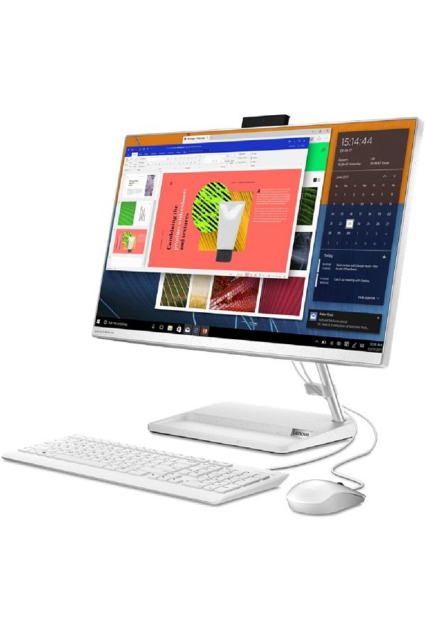 LENOVO Core i5-12450H 16GB 1TB SSD Intel İris Xe Graphics 27 FHD IPS FreDos F0GJ00GSTX-161 Beyaz AİO