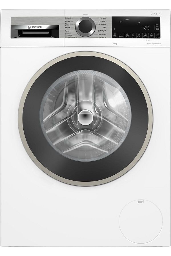 Bosch WGA254Z0TR 10 Kg 1400 Devir A Enerji Sınıfı Beyaz Çamaşır Makinesi