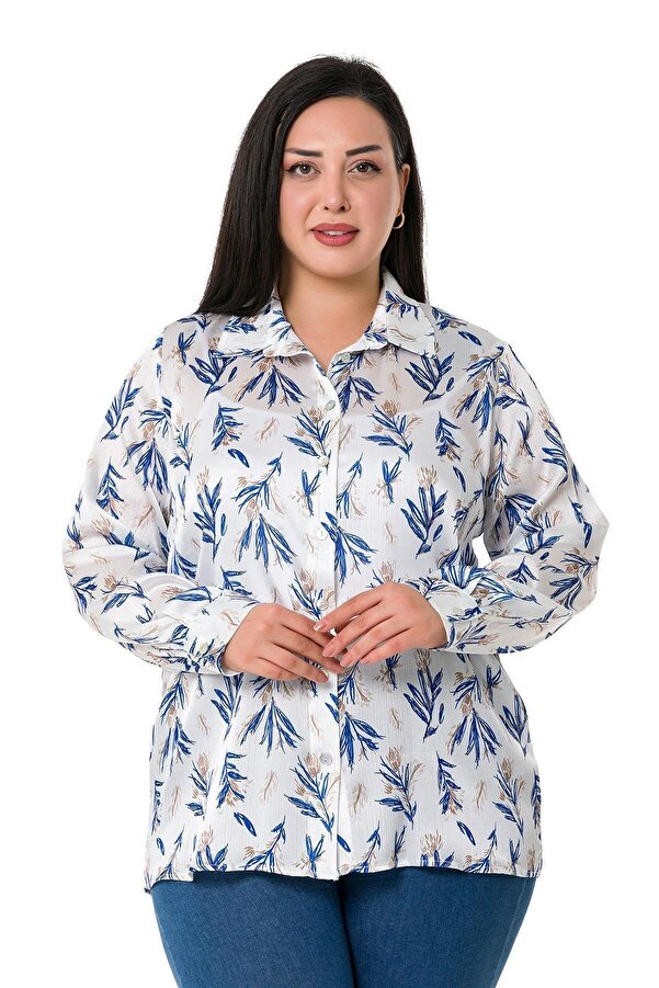 Kuru Dal Tiered-ruffle Satin Shirt — Indigo