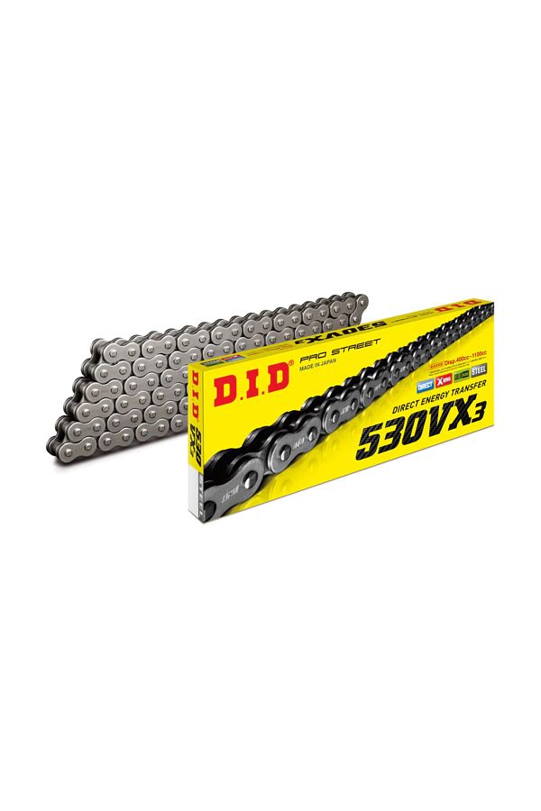 530 VX3 X-Ringli Zincir Çelik 120 Bakla