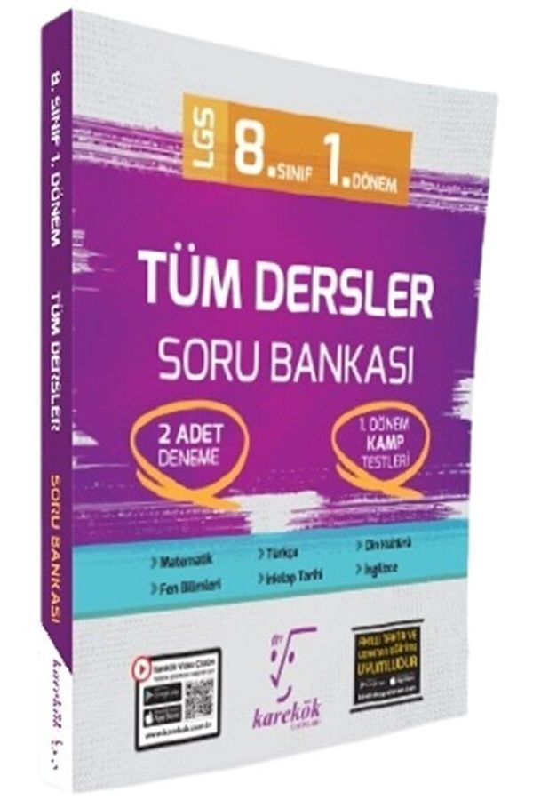 8. Sınıf Lgs Tüm Dersler 1. Dönem Soru Bankası