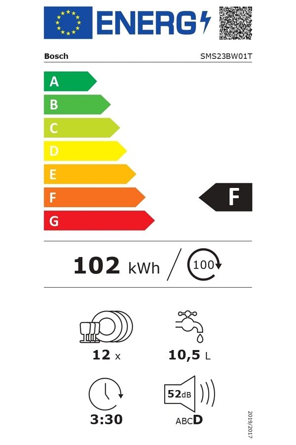 Bosch SMS23BW00T 3 Programlı Bulaşık Makinesi - Görsel 4