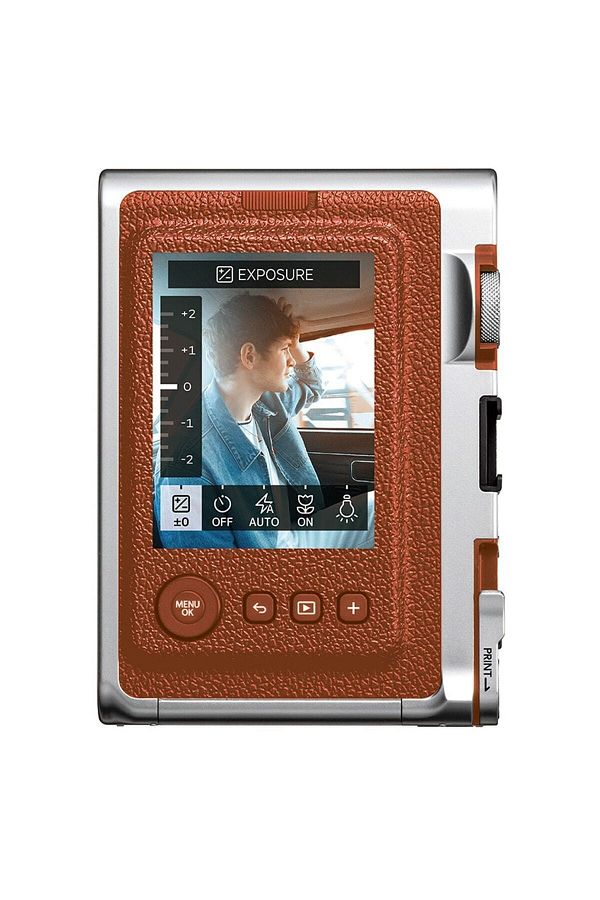 Fujifilm Instax Mini Evo Kahverengi Fotoğraf Makinesi ve 20'li Film - Görsel 7