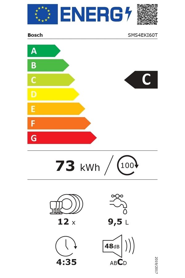 Bosch Solo Bulaşık Makinesi 6 Programlı Inox Sms4ekı60t - Görsel 3