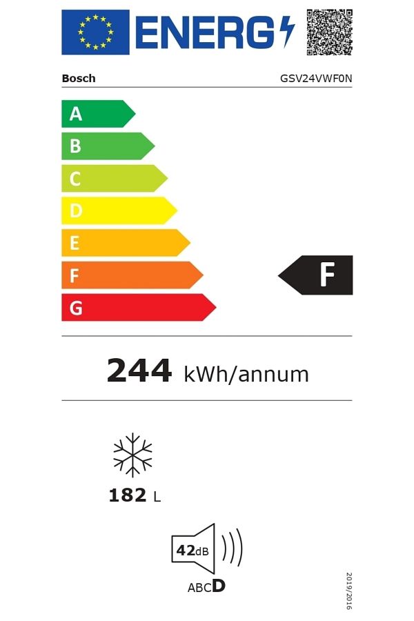 Bosch GSV24VWF0N 6 Çekmeceli Derin Dondurucu - Görsel 3