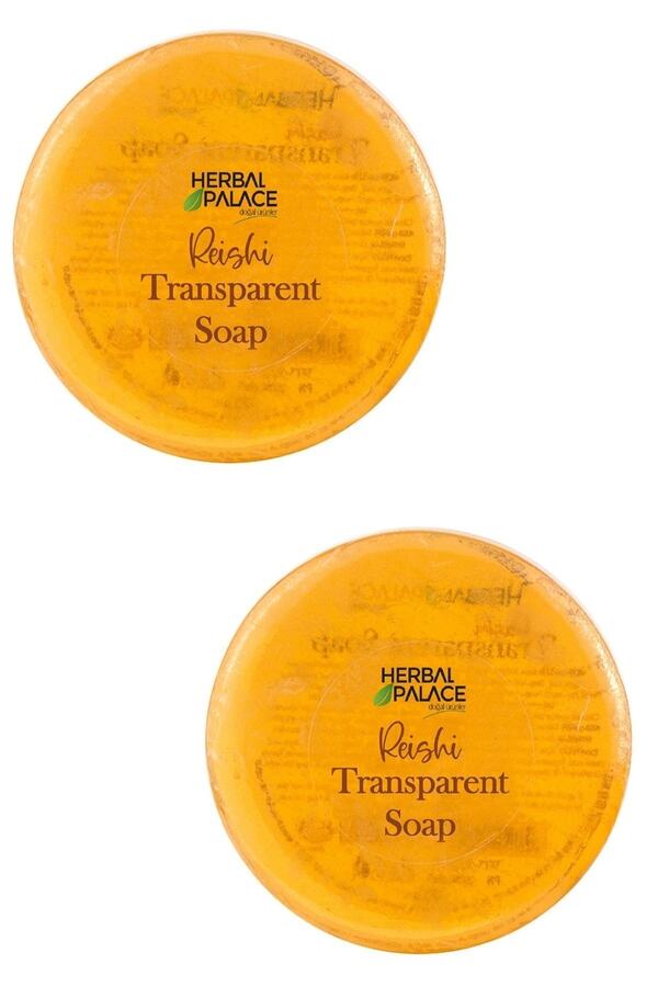 Reishi Transparan Gliserinli Doğal Sabun 120 gr. X 2 Adet Sivilce Akne Giderici Cilt Temizleyici
