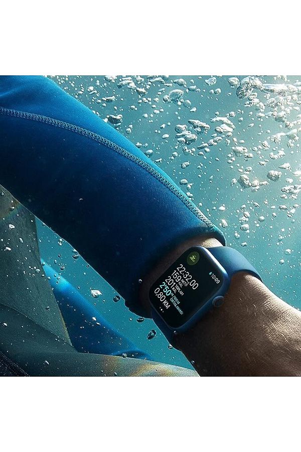 Apple WATCH S7 41 BLUE AL ABY SP CEL-TUR - Görsel 4