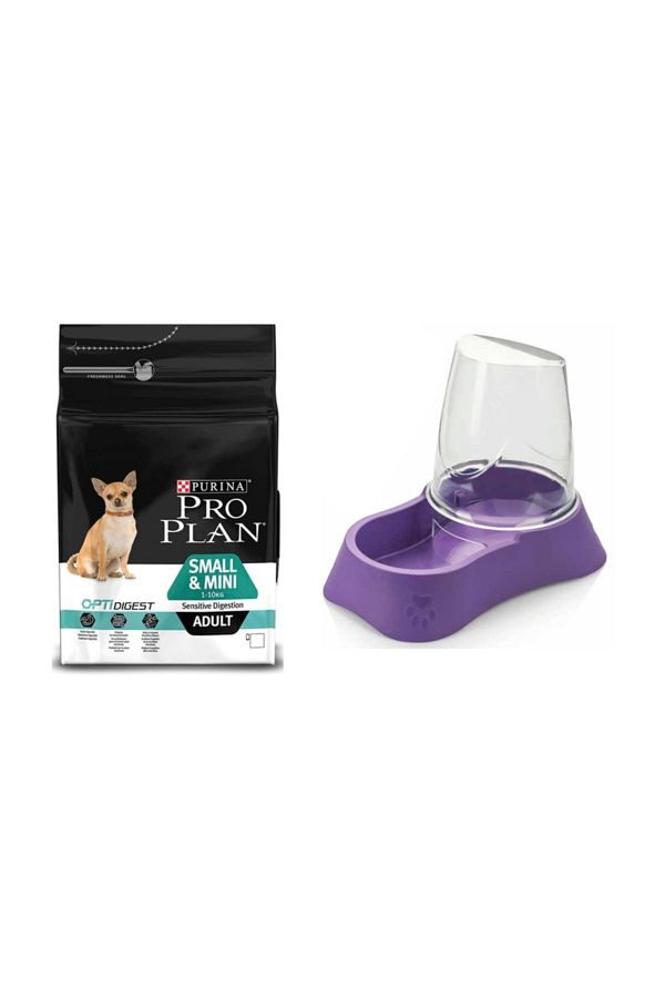 Adult Yetişkin Small&mini Küçük Irk Kuzulu Köpek Maması 3 Kg + Evohe Mama Kabı Bizim City Petshop