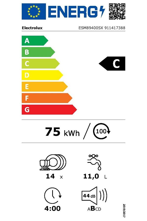 Electrolux ESM89400SX MaxiFlex SatelliteClean AirDry C Enerji 8 Program 14 Kişilik XXL Bulaşık Makinesi Inox - Görsel 14