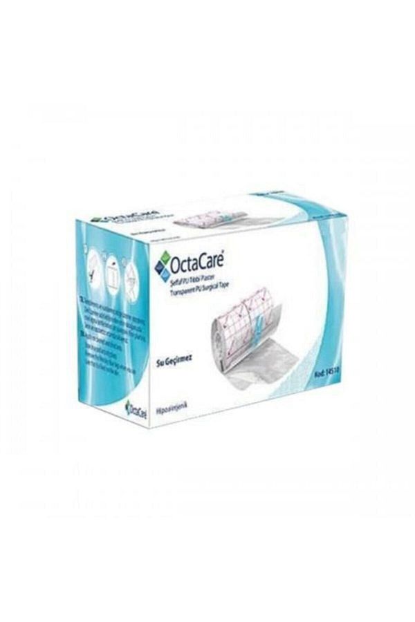 14110 Şeffaf Pu Tıbbi Su Geçirmez Flaster 10mx10cm