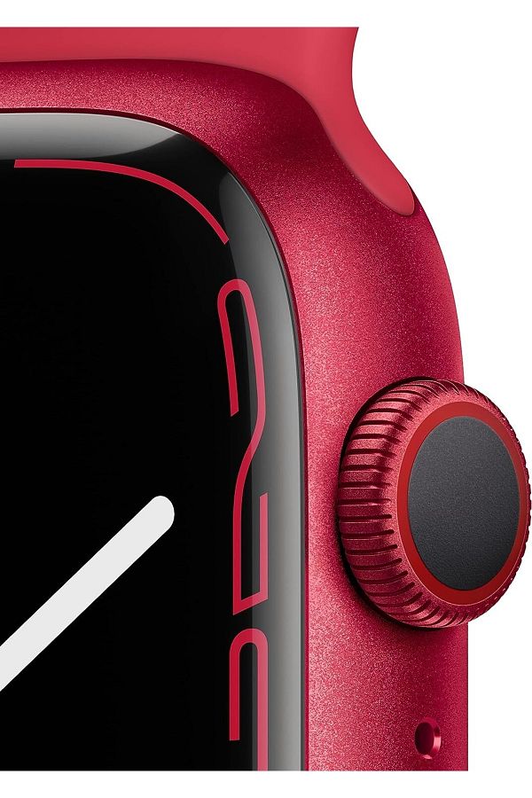 Apple Watch Series 7 [GPS + Cellular 45 mm] Akıllı Saat, PRODUCT(RED) Alüminyum Kasa - Görsel 2